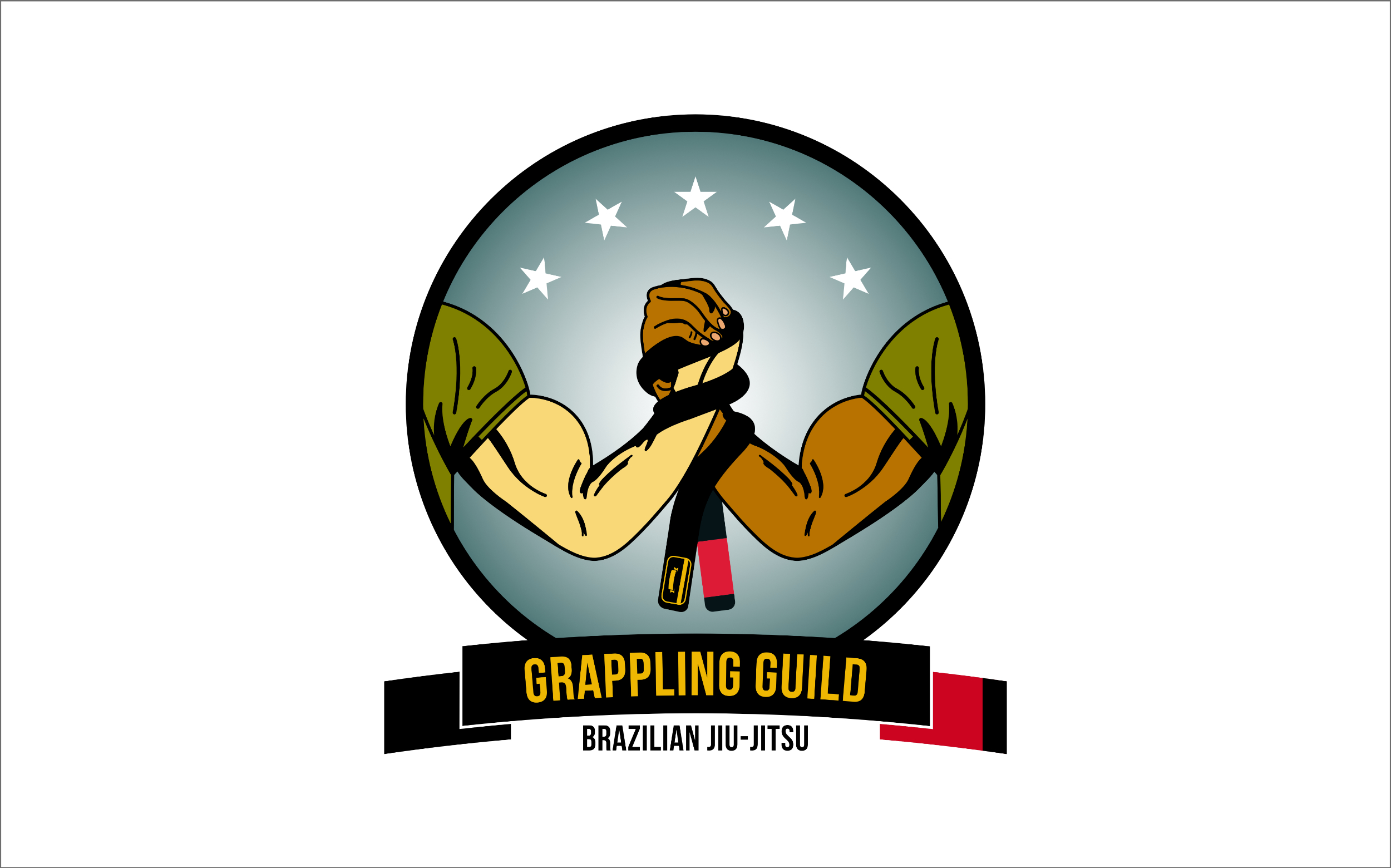 Logo Design for Grappling Guild.  Made by Jon Glanville - Plymouth Graphic Designer.
