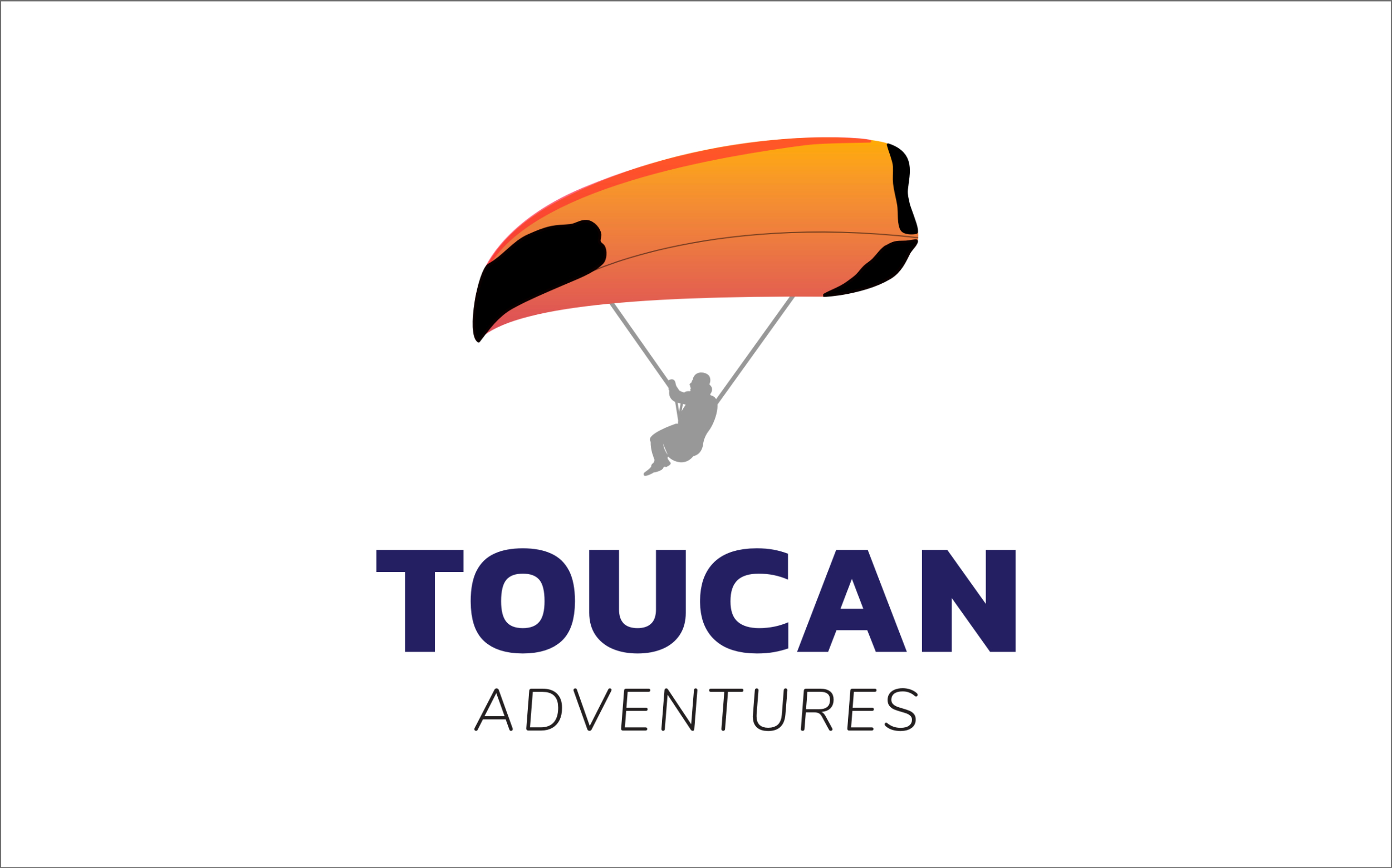 Logo Design for Toucan Adventures.  Made by Jon Glanville - Plymouth Graphic Designer.